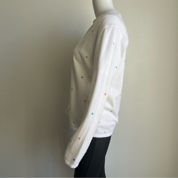 Vintage Drapers & Damon's Floral Dot Sweater Set - S/M - Picture 3 of 6